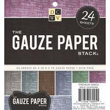 Набор бумаги "Gauze" 12 листов