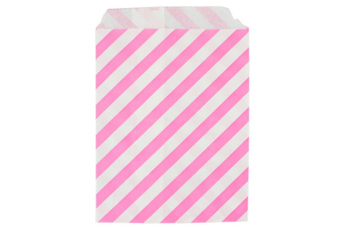 Бумажный пакет "Розовая диагональ" от Dolce Arti