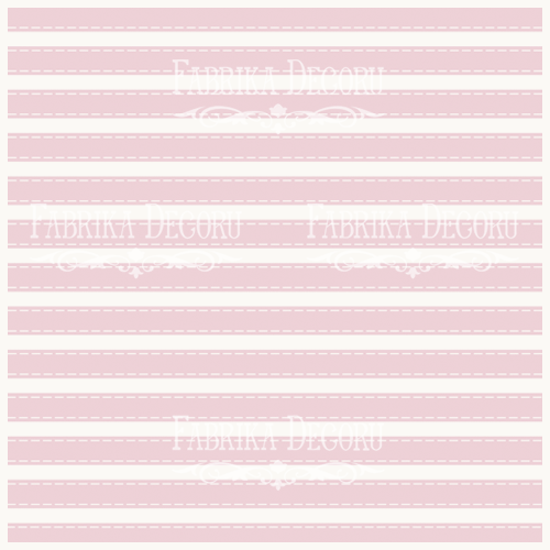 Лист кальки (веллум) с рисунком Розовая горизонталь 29*29см