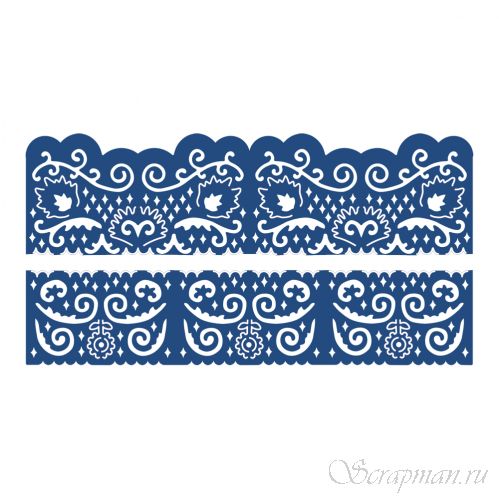 Нож "Florentine Fancy Edges Set 2" от Tattered Lace