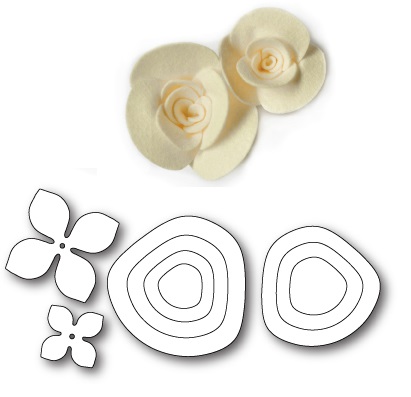 Нож "Plush Perfect Gardenia" от Memory Box