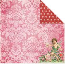 Бумага "Dreamy" из коллекции Key to my Heart от KaiserCraft