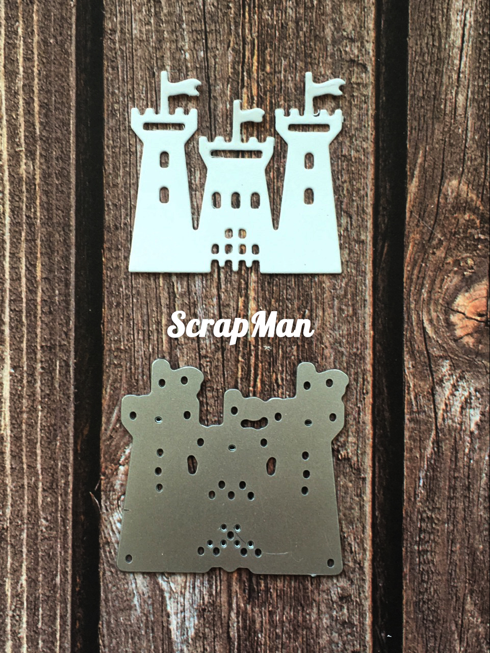 Нож для вырубки Крепость от ScrapMan