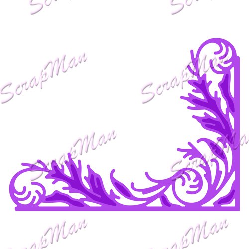 Нож для вырубки "Большой уголок" ScrapMan