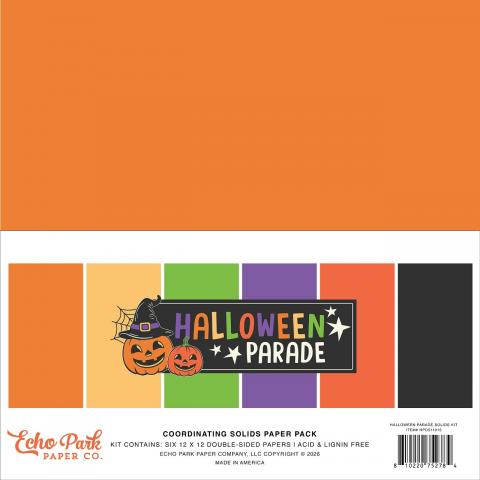 Набор кардстока Парад Хэллоуин "Halloween Parade" 6 листов