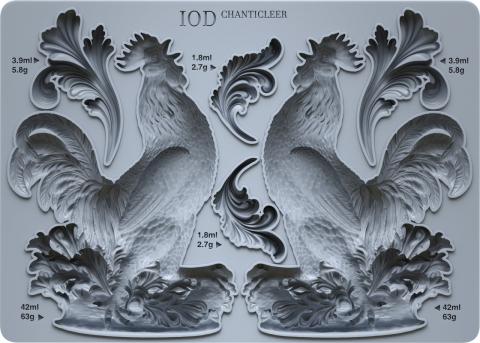 Набор молдов "CHANTICLEER" Iron Orchid Designs