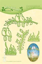 Нож "Birds & Branches" от Leane Creatief