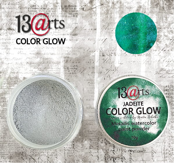 Сухая краска Color Glow Jadeite 10гр от магазина ScrapMan.ru