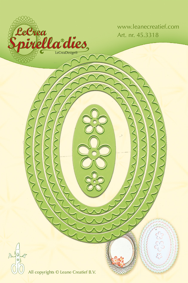 Нож "Spirella ovals" от Leane Creatief