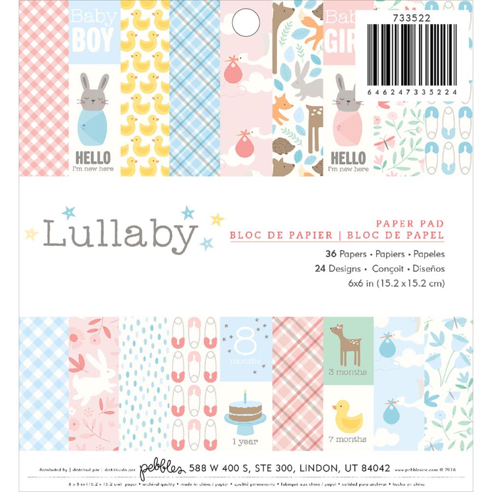 Набор бумаги "Lullaby" 36 листов