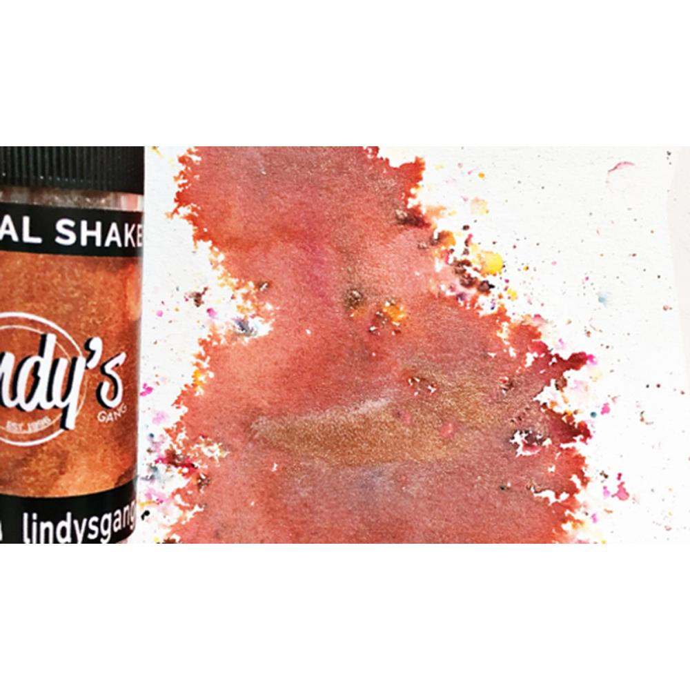 Пигментный порошок Magical Shaker цвет Cowabunga Copper от Lindys Stamp Gang