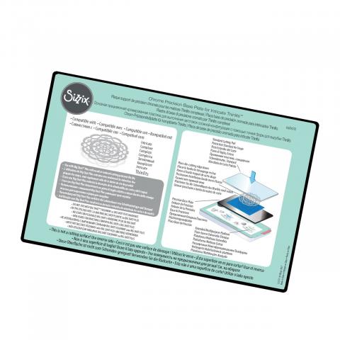 Хромированная пластина для вырубки Chrome Precision Base Plate Sizzix