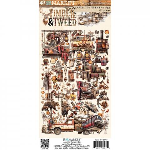 Набор высечек Дерево и твид (Timber and Tweed)