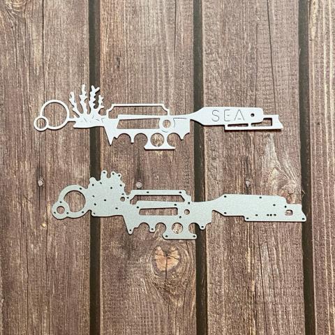 Нож для вырубки Морской бордюр-5 от ScrapMan