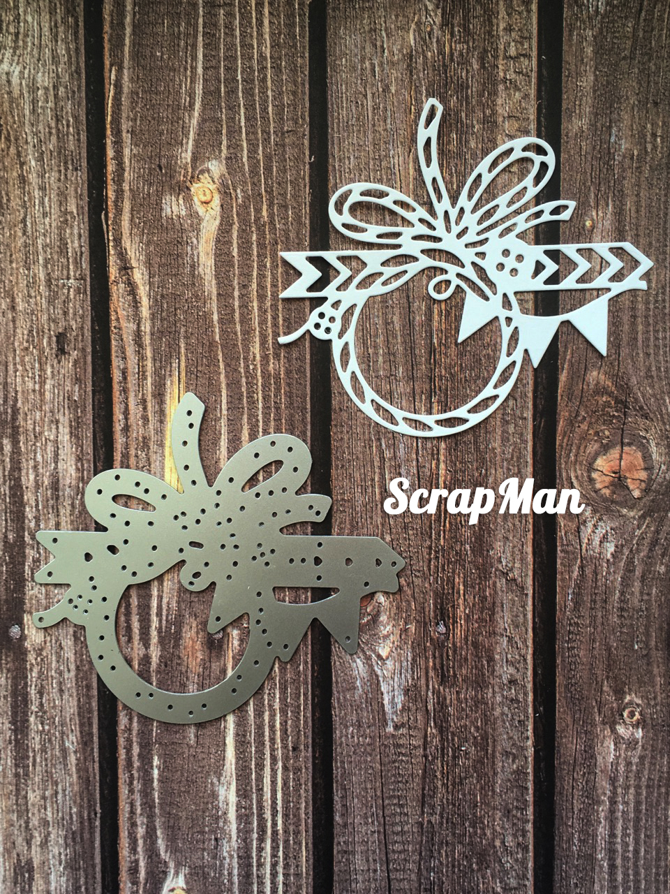 Нож для вырубки Веревочная рамка от ScrapMan