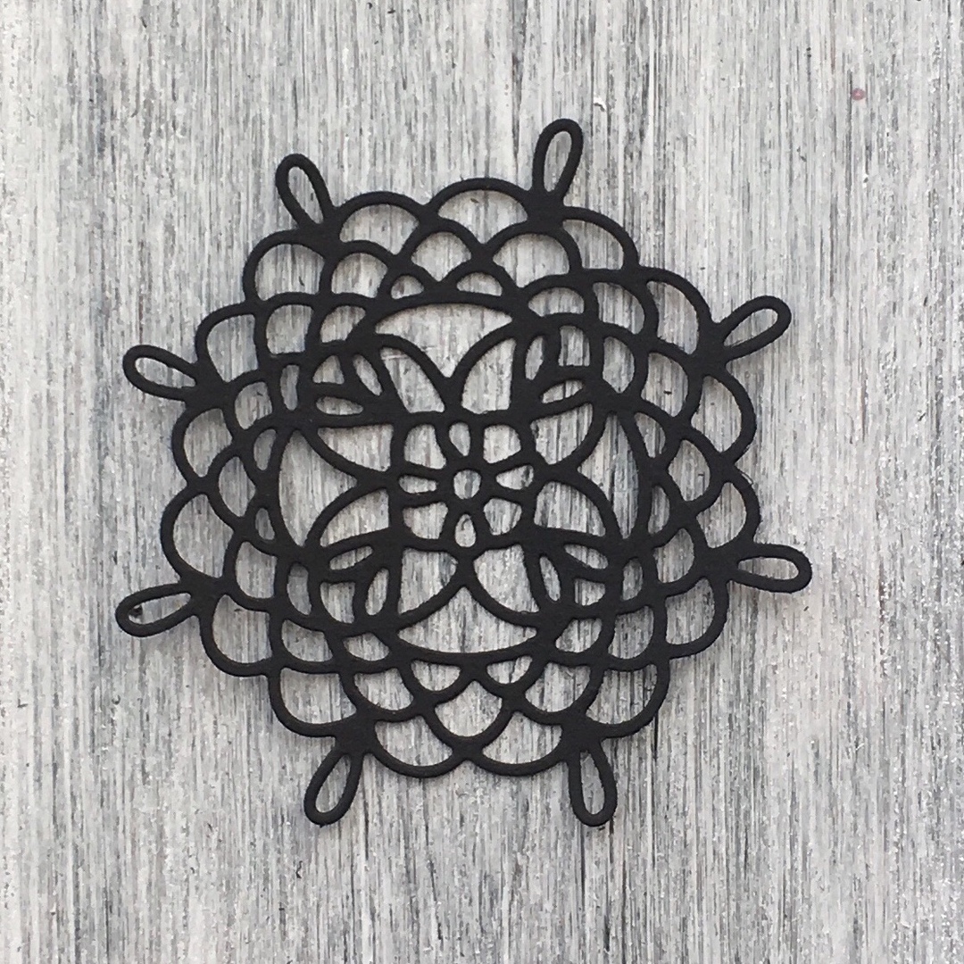 Нож Маленькая вязаная салфетка от ArtScrap