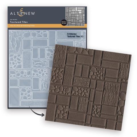 Папка для тиснения Текстурная плитка "Textured Tiles" от Altenew