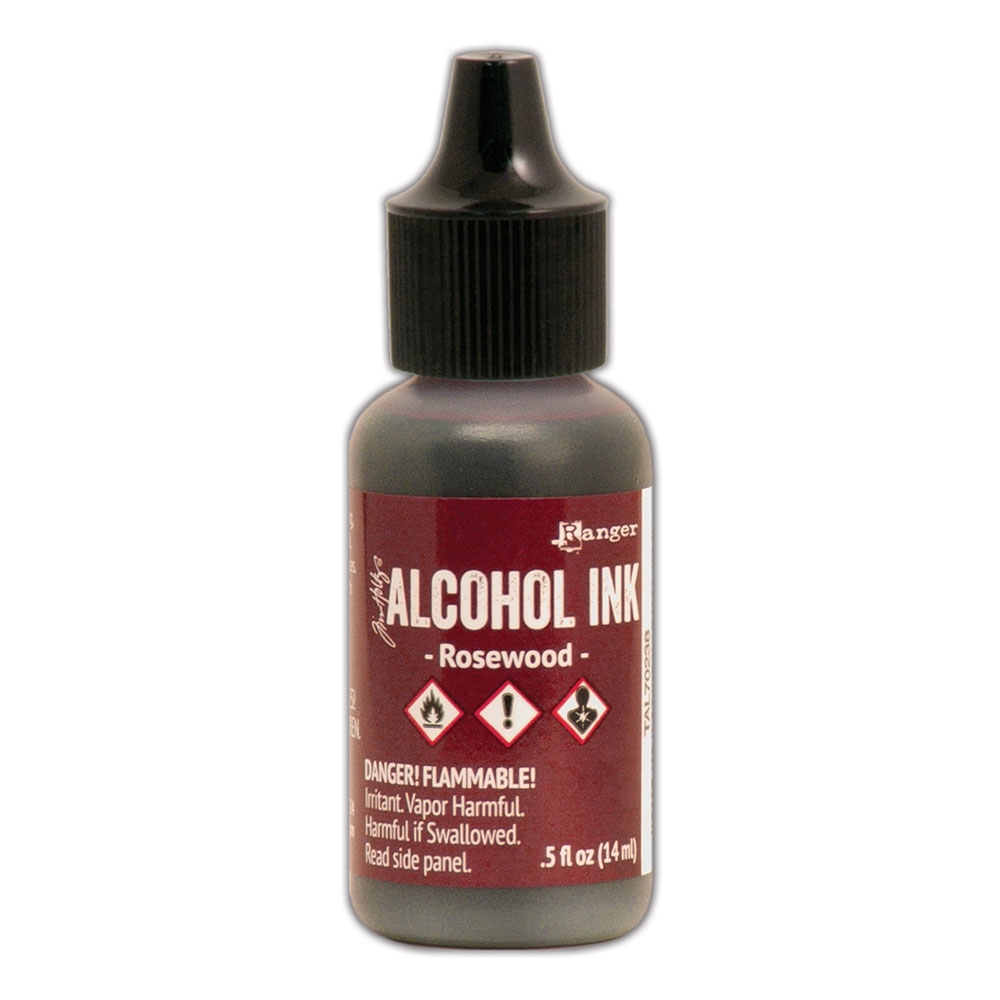 Чернила Alcohol Ink цвет Rosewood от Tim Holtz