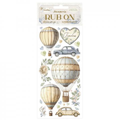 Набор натирок "Timeless air balloons" Stamperia