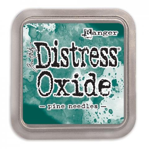 Штемпельная подушечка Oxide цвет Сосновые иголки (Pine Needles) от Tim Holtz 