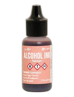 Чернила Alcohol Ink цвет Salmon от Tim Holtz