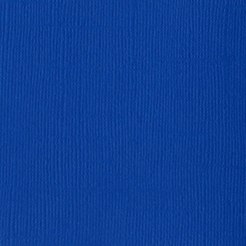 Кардсток однотонный с текстурой "холст" цвет "Bazzill Blue"