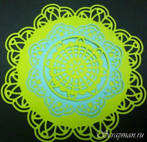 Набор ножей "Doily 1" (Салфетка 1) от ScrapMan от магазина ScrapMan.ru