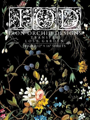 Трансфер Затеряный сад (LOST GARDEN) 12×16 PAD IOD