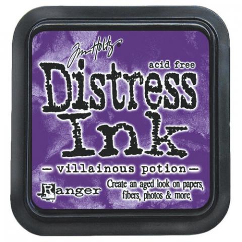Большая подушечка "Tim holtz distress" цвет Villainous Potion (Злодейское зелье)