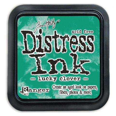 Большая подушечка "Tim holtz distress" цвет Счастливый клевер (Lucky Clover)