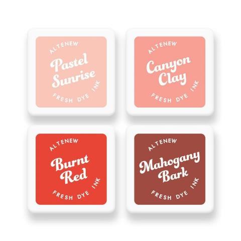 Набор мини подушечек Martian Terrain Fresh Dye Ink Altenew