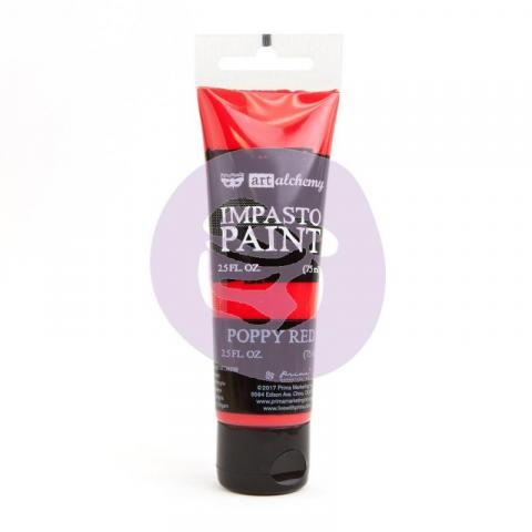 Акриловая краска Art Alchemy Impasto Paint "Poppy Red" 75мл от  Prima Marketing