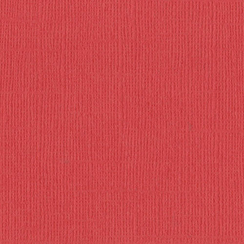 Кардсток однотонный с текстурой "холст" цвет "Flamingo"