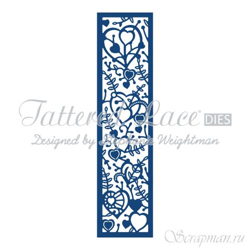 Нож "Hearts and Leaves Panel" от Tattered Lace от магазина ScrapMan.ru