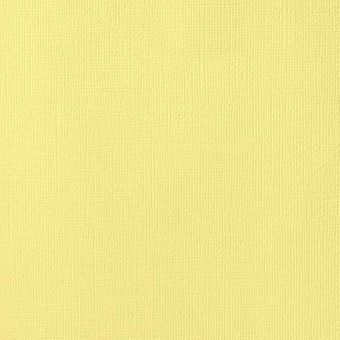 Текстурный кардсток цвет "Canary" American Crafts