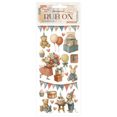 Набор натирок Семья (Family) от Stamperia