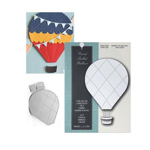 Нож "Grand Quilted Balloon" от Memory Box