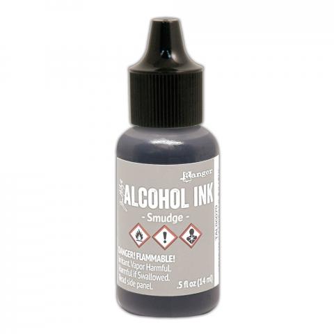 Чернила Alcohol Ink цвет Smudge (Грязь) от Tim Holtz