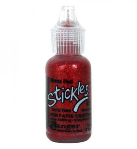 Клей с блестками Stickles Glitter Glue цвет Christmas Red от Ranger
