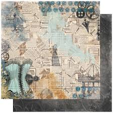 Бумага "Chrononaut" из коллекции "Somewhere In Time"