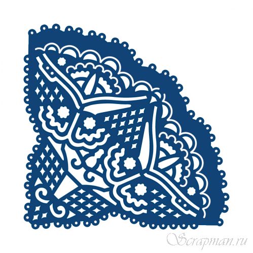 Нож "Chantilly Petal" от Tattered Lace