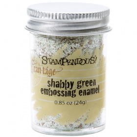 Пудра-эмаль для эмбоссинга Frantage "Shabby Green" Stampendous