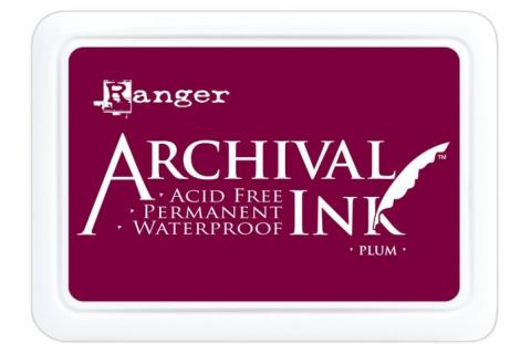 Штемпельная подушечка Слива "Plum" от Ranger