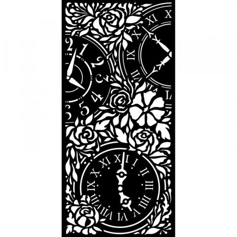 Трафарет Garden of Promises Clocks от Stamperia