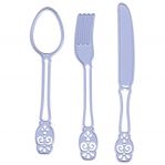 Нож для вырубки Knife, Fork, Spoon от Joy! Crafts