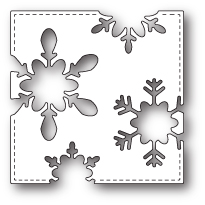 Нож "Stitched Snowflake Square" от Memory Box