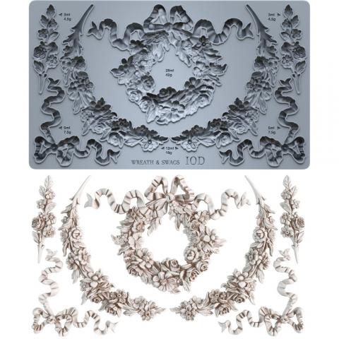 Набор молдов Венки (WREATH & SWAGS) от Iron Orchid Designs