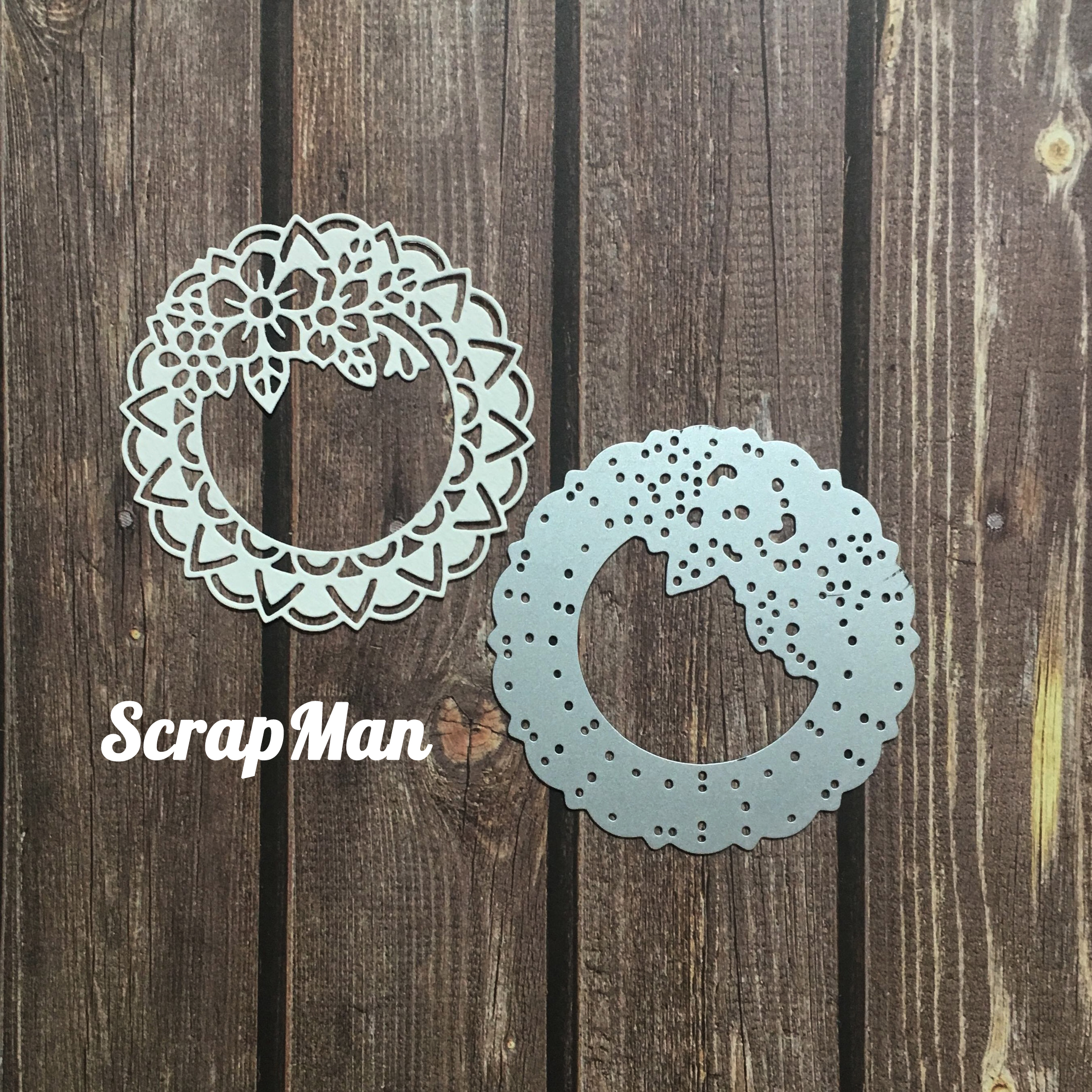 Нож для вырубки Цветочная рамка от ScrapMan