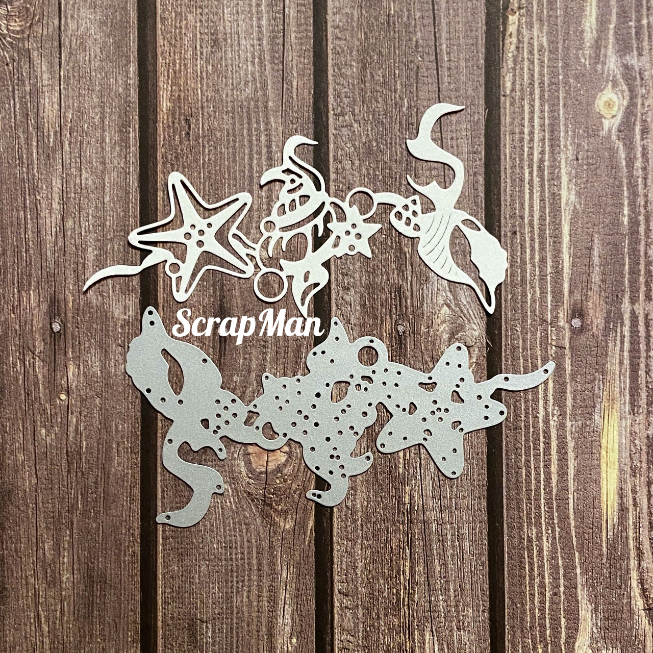 Нож для вырубки Морские глубины от ScrapMan