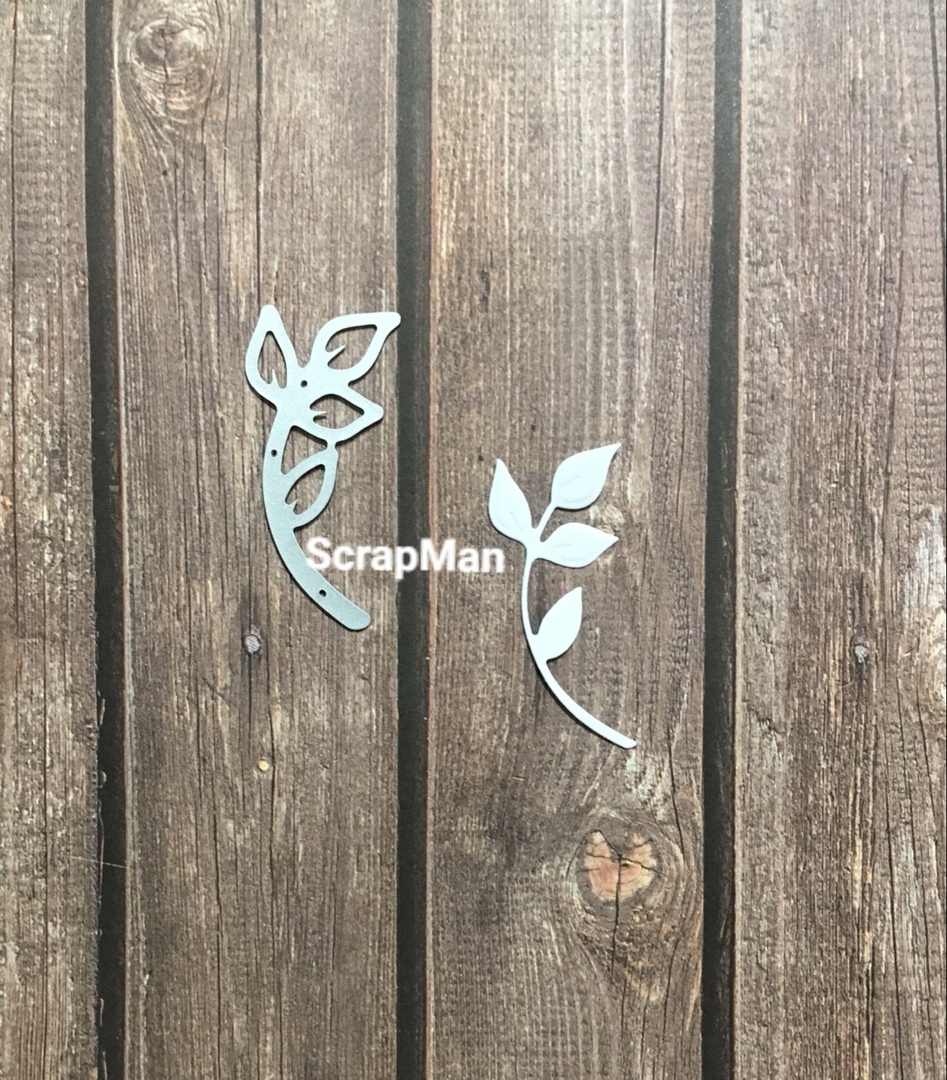 Нож для вырубки Веточка-21 от ScrapMan